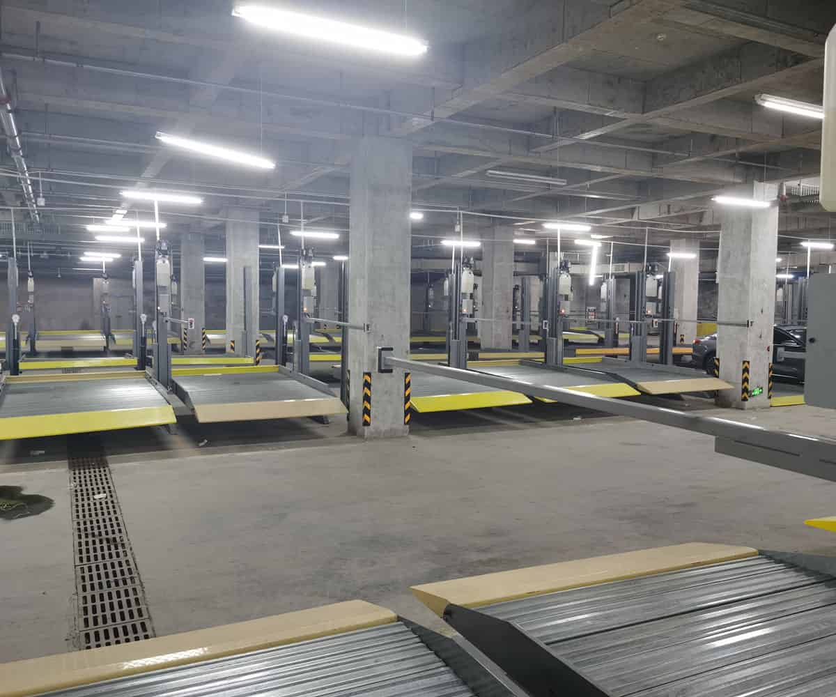 湖北家用升降式機械式停車位拆除
