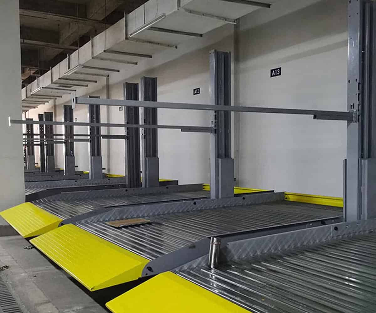 湖北升降橫移機械車庫回收