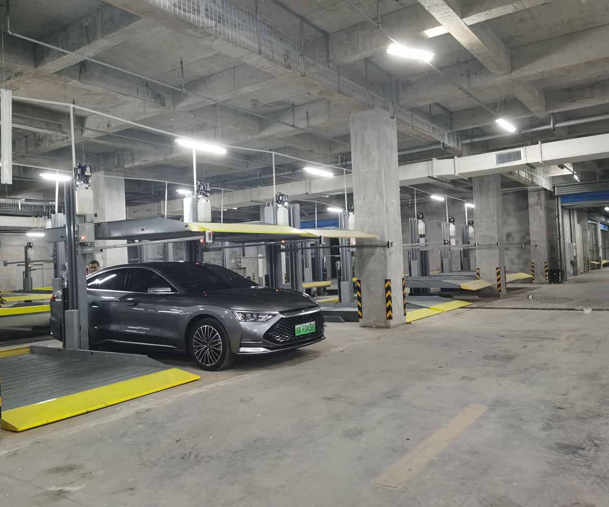 蘆山兩柱機械停車庫回購