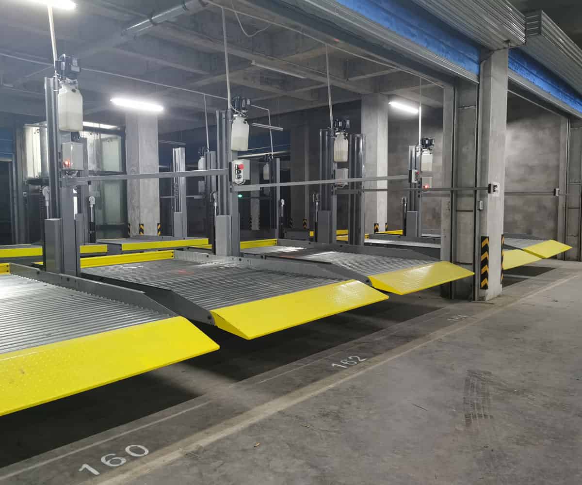 蘆山三層升降橫移式機械式停車位回購