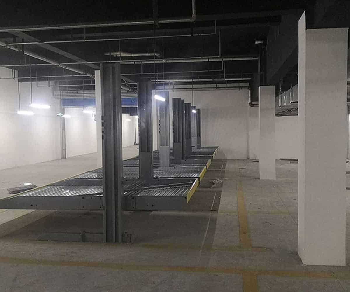 錦江兩層簡易升降立體停車設備租賃