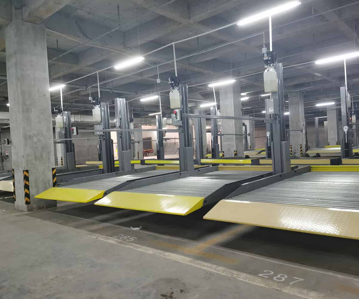 錦江PSH上下升降停車位改造