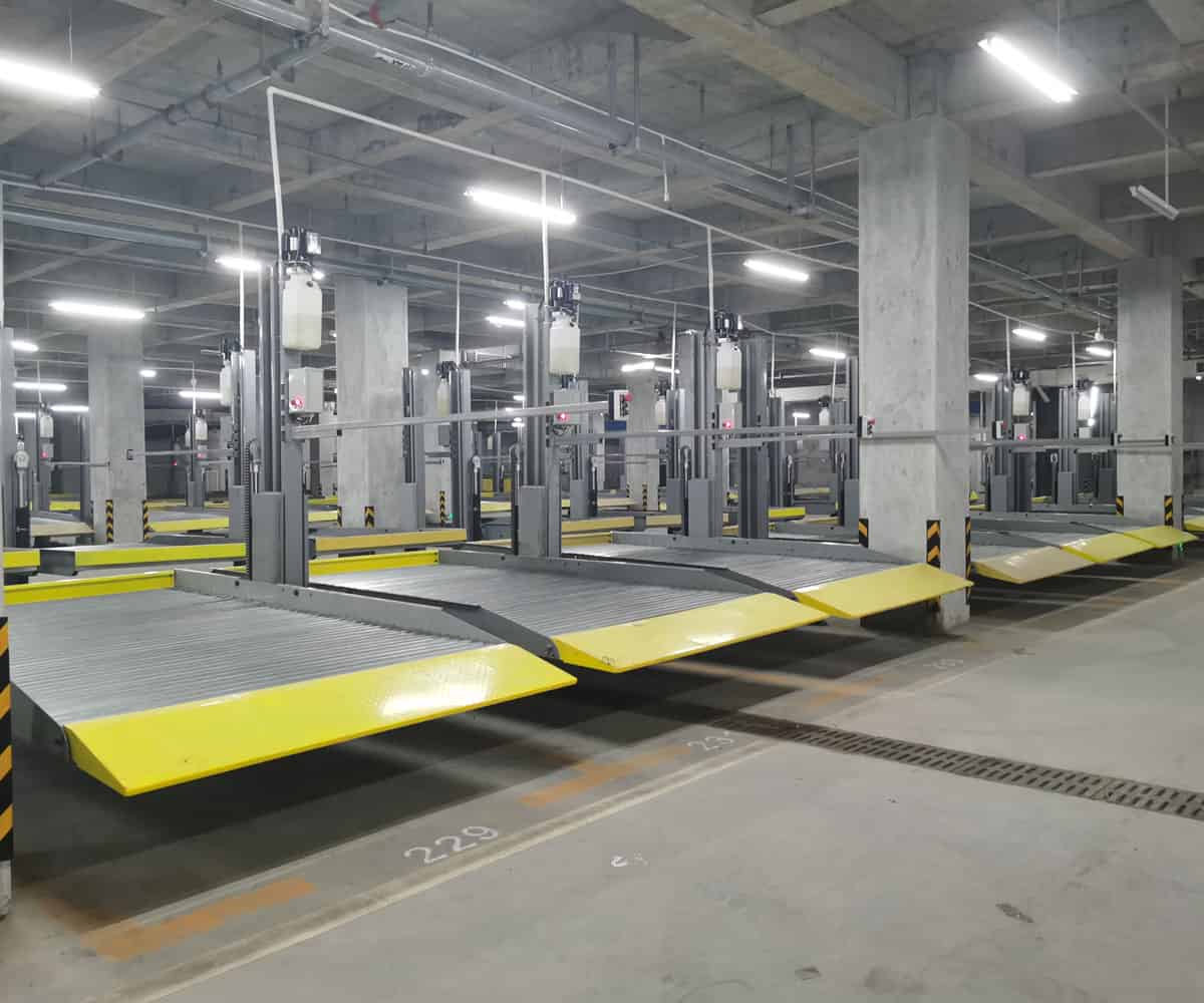 雷波地下室簡易式機械式停車庫拆除