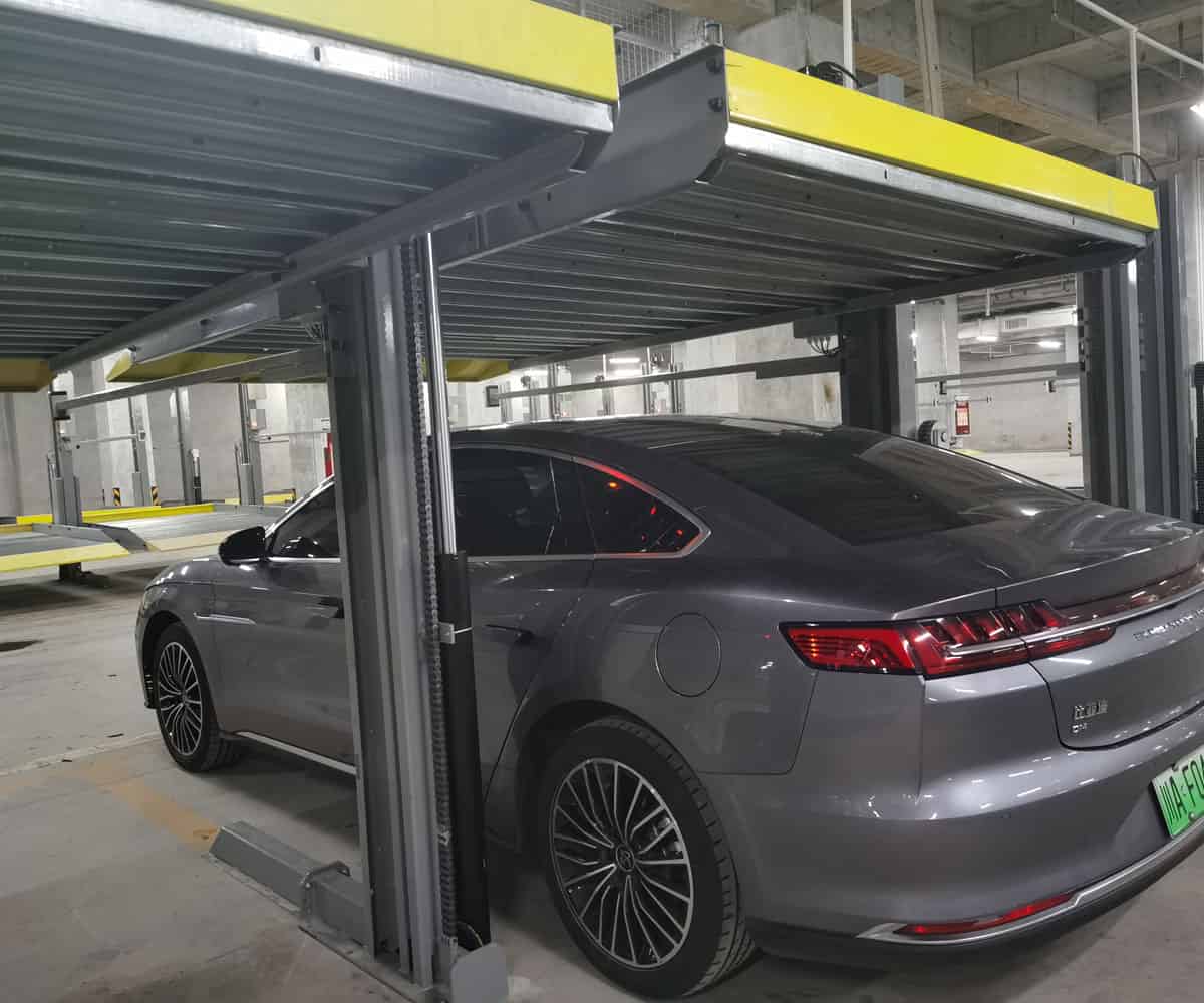 家用簡易升降機械式立體停車設備過驗收