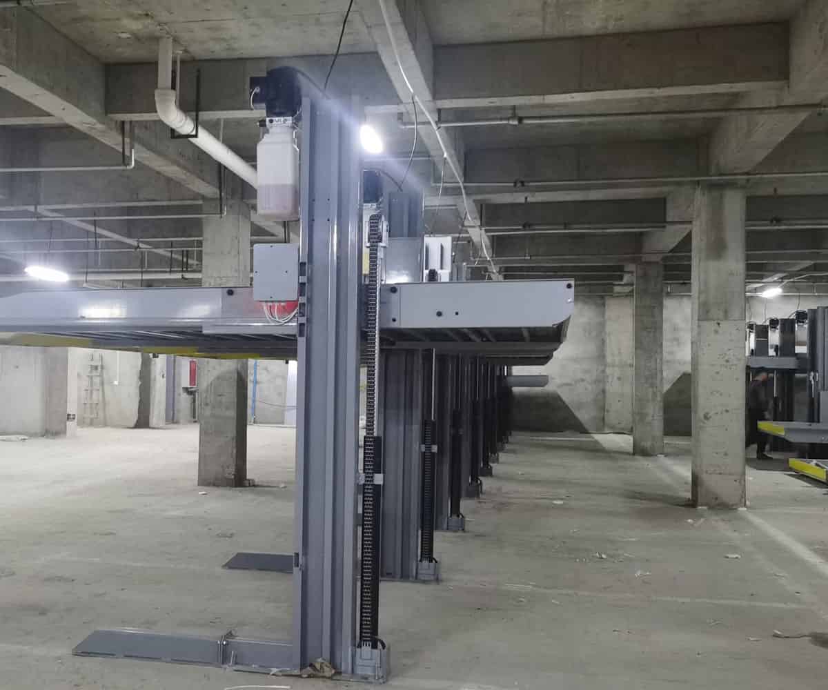 綿竹2層升降式機械式立體車庫出租