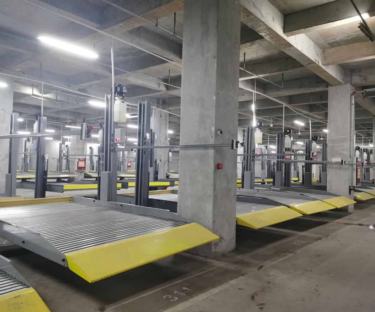 左右橫移機械停車設備價格