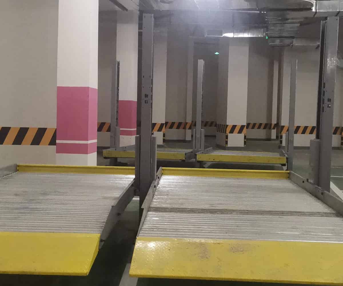 升降橫移停車立體車庫改造