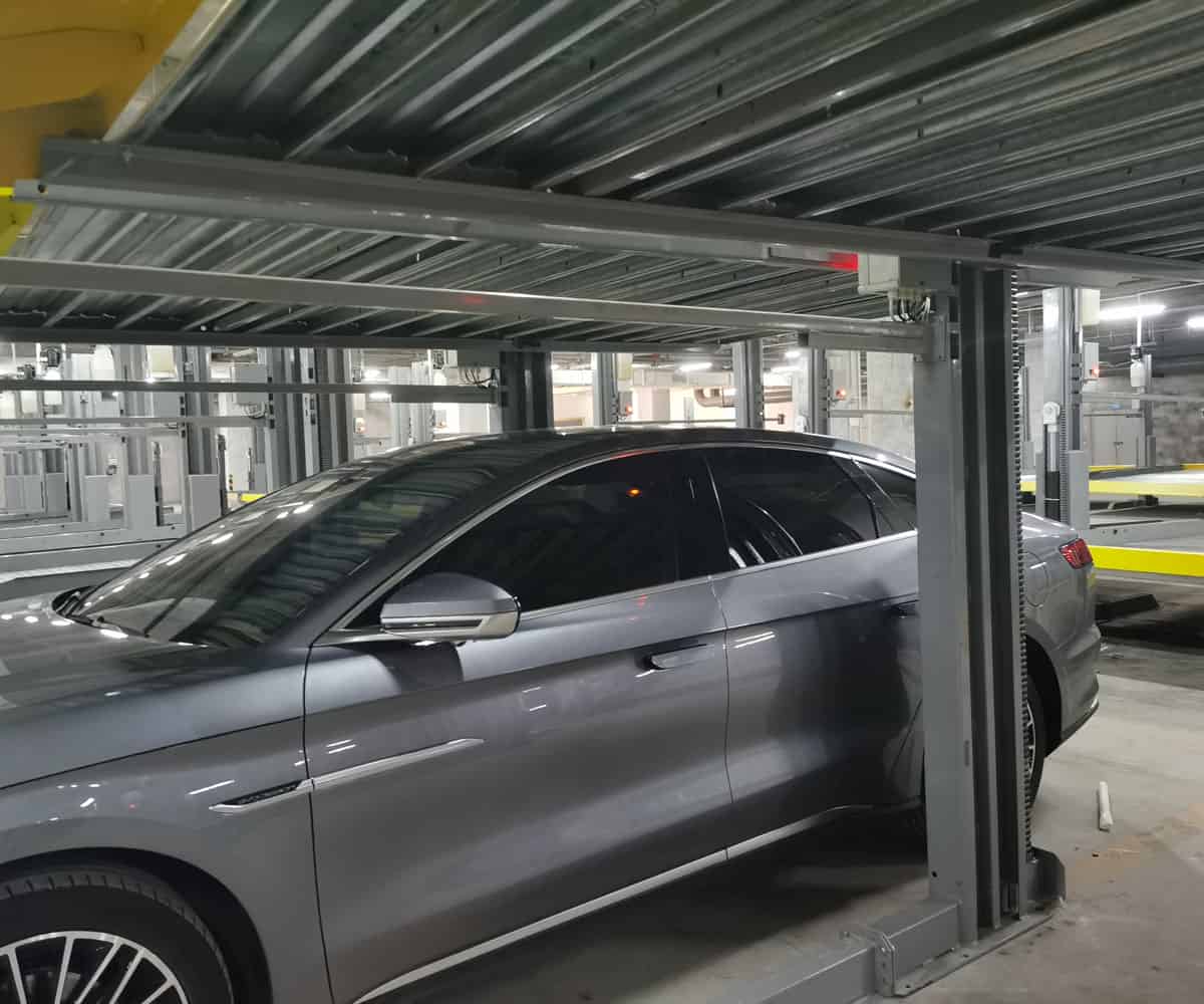 俯仰機(jī)械停車設(shè)備安裝