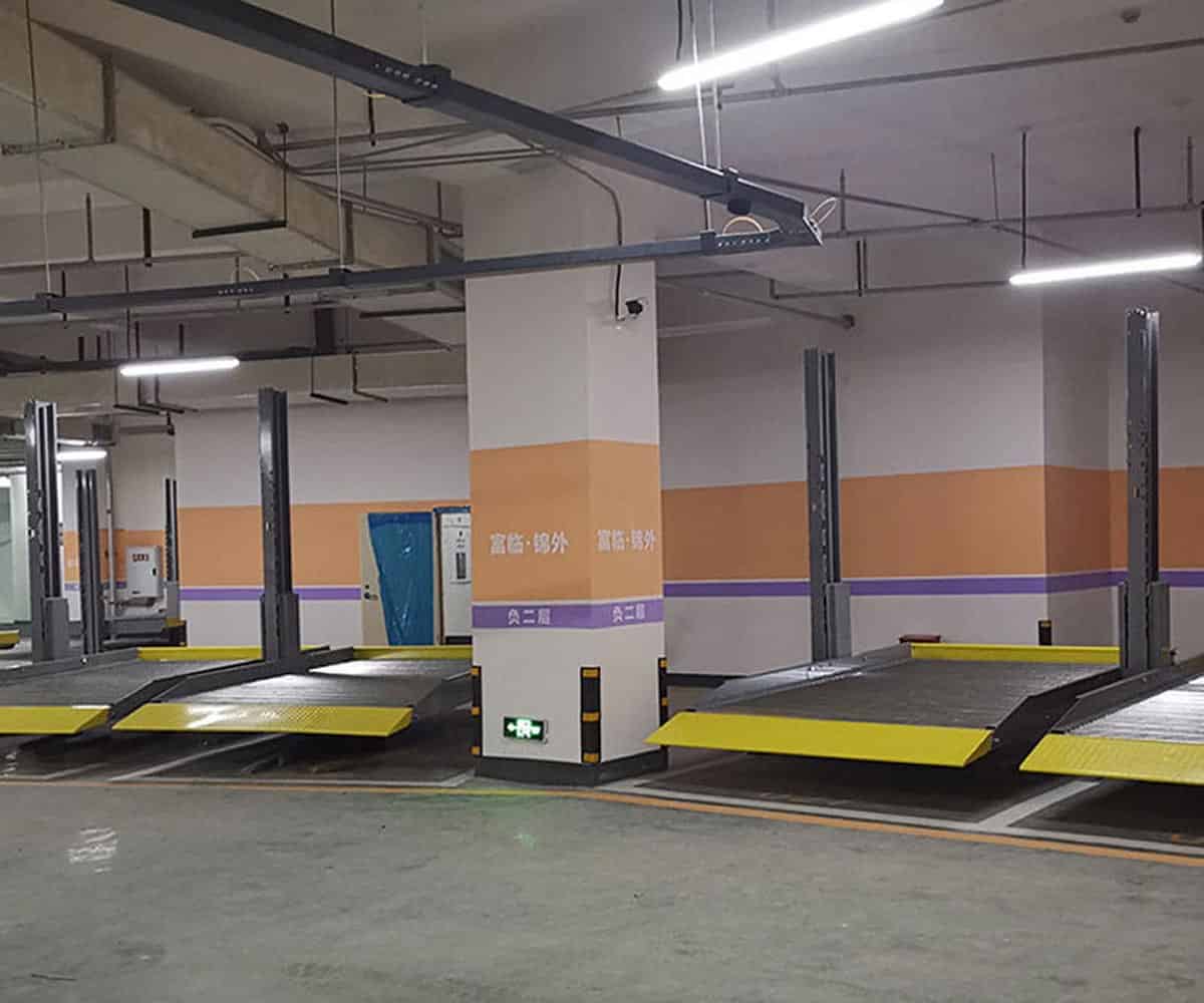 湖北PSH升降平移式機械車庫改造