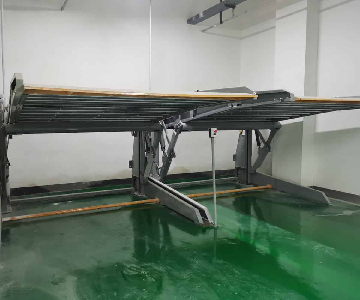 蘆山升降橫移機械停車庫過規劃
