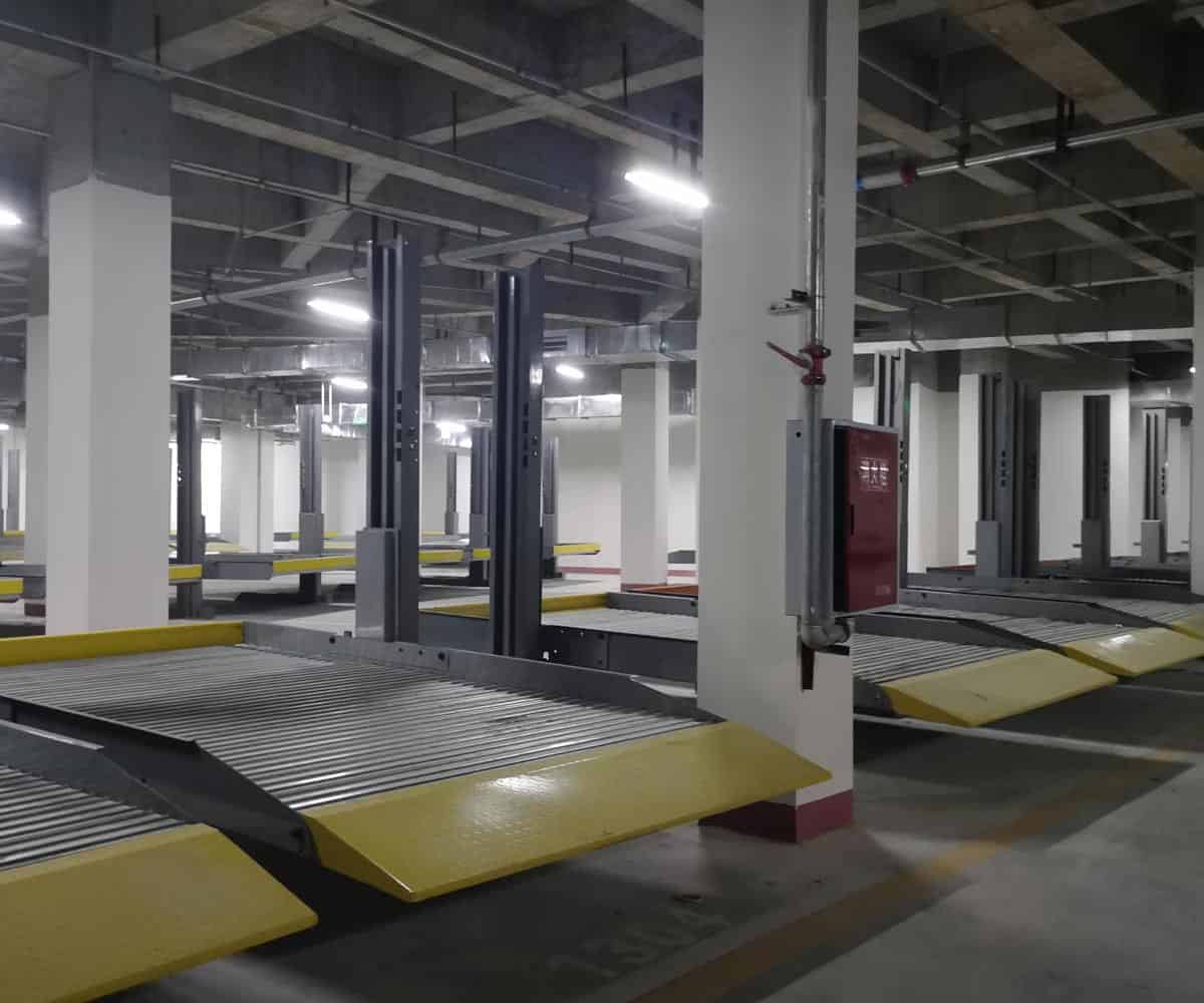 蓬溪雙柱簡易式停車立體車庫租賃