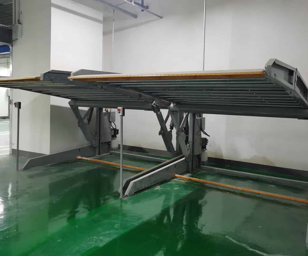 雅江簡易升降機械式立體車庫改造