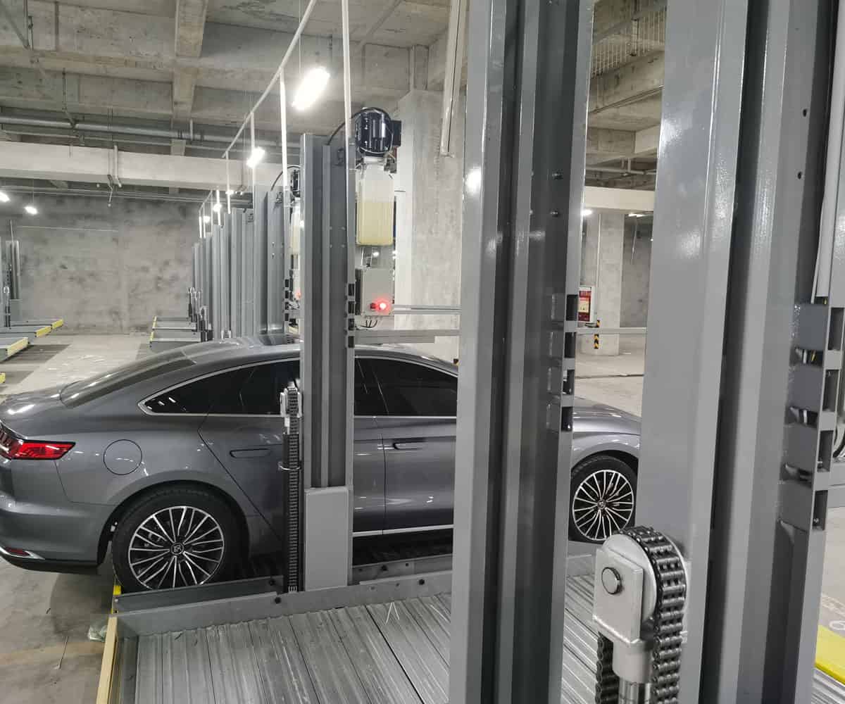 色達兩層升降橫移式機械停車位租用