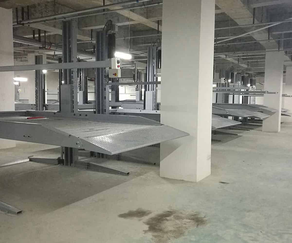 郫都兩柱簡易式機械式停車設備出租