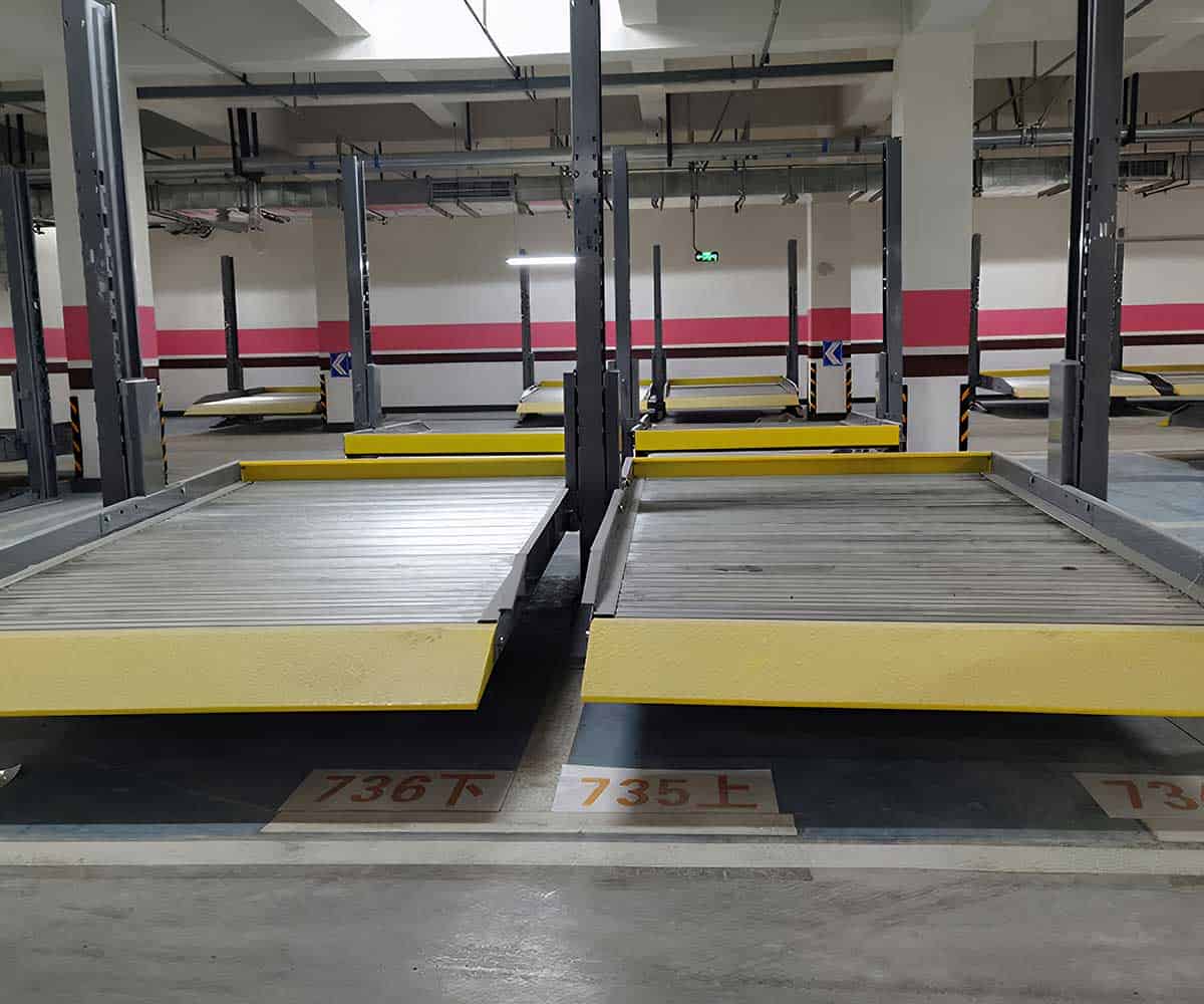 四柱立體車庫(kù)施工與安裝流程