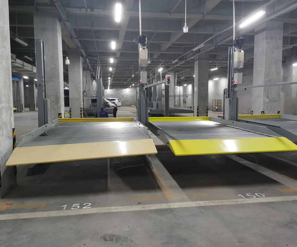 兩層簡易類機械立體停車設備回收.jpg