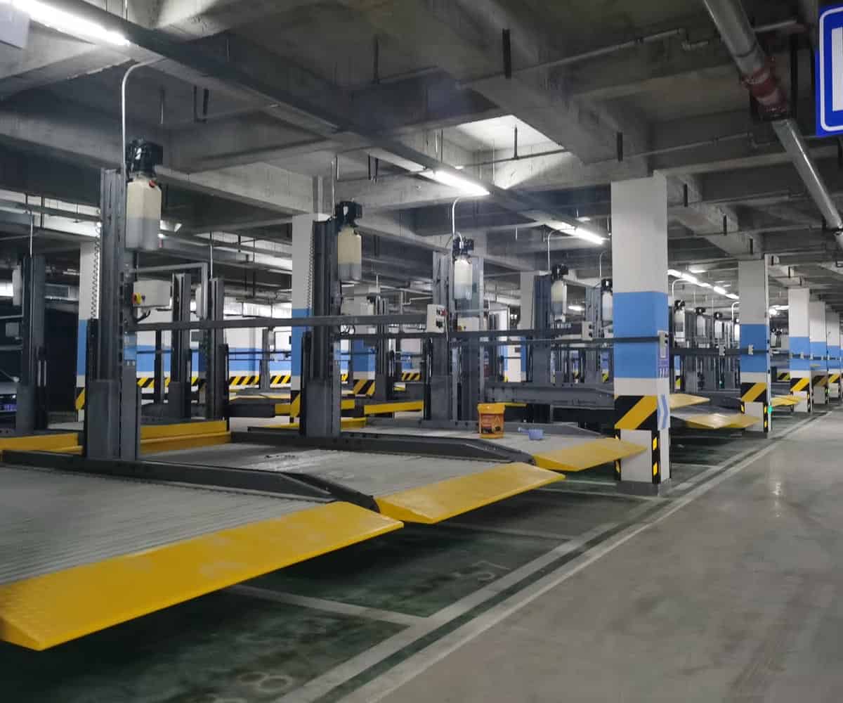 得榮雙層簡易類機械式停車庫