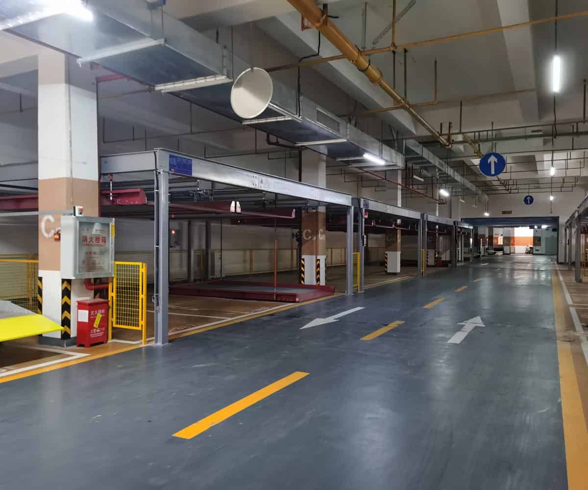 湖北兩柱簡易升降類立體車庫