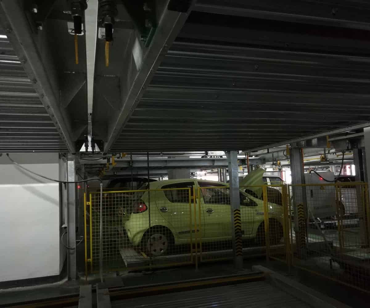 遂寧三層升降橫移式機械式立體停車設備