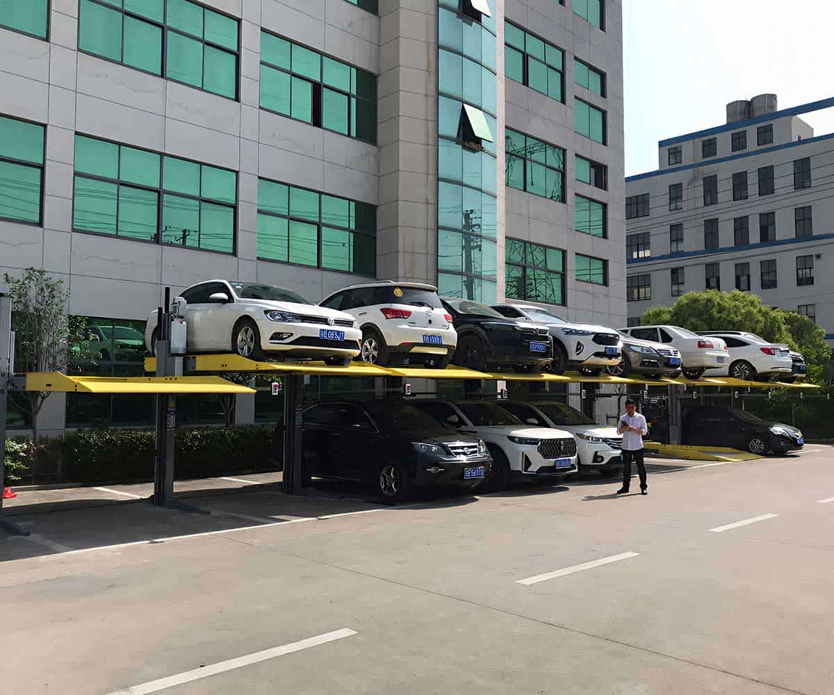 俯仰式機械立體車庫提升空間利用的實用標準